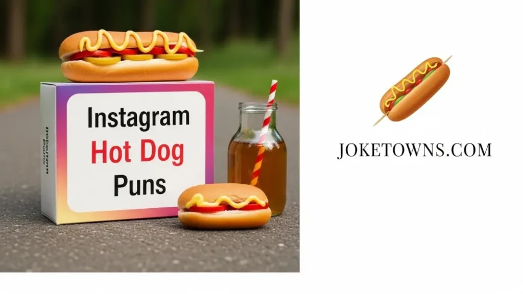 Instagram Hot Dog Puns