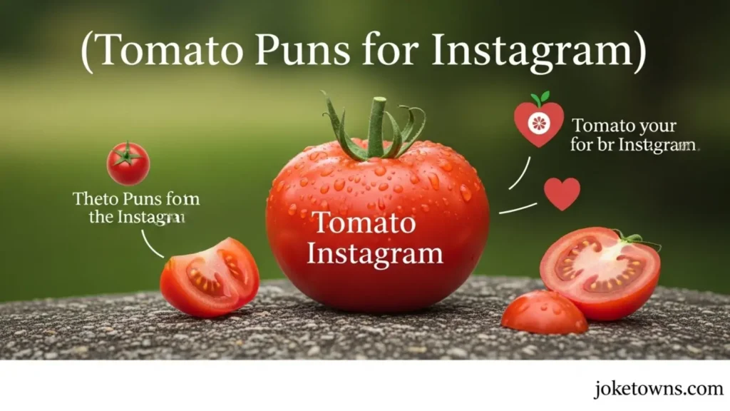 Tomato Puns for Instagram
