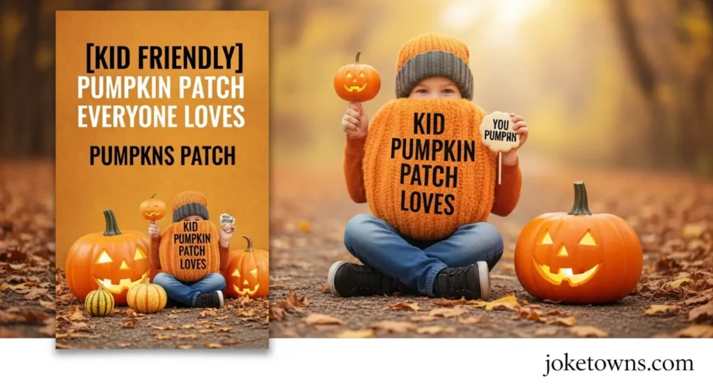 Kid Friendly Pumpkin Patch