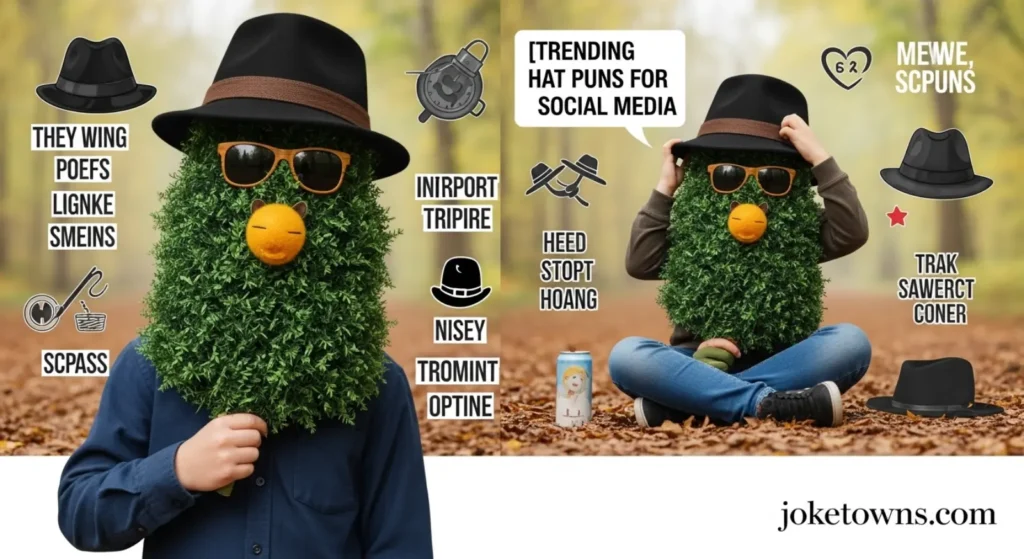 Trending Hat Puns
