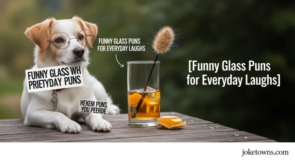 Funny Glass Puns