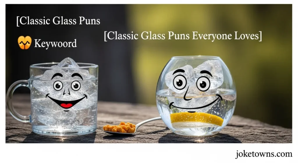 Classic Glass Puns