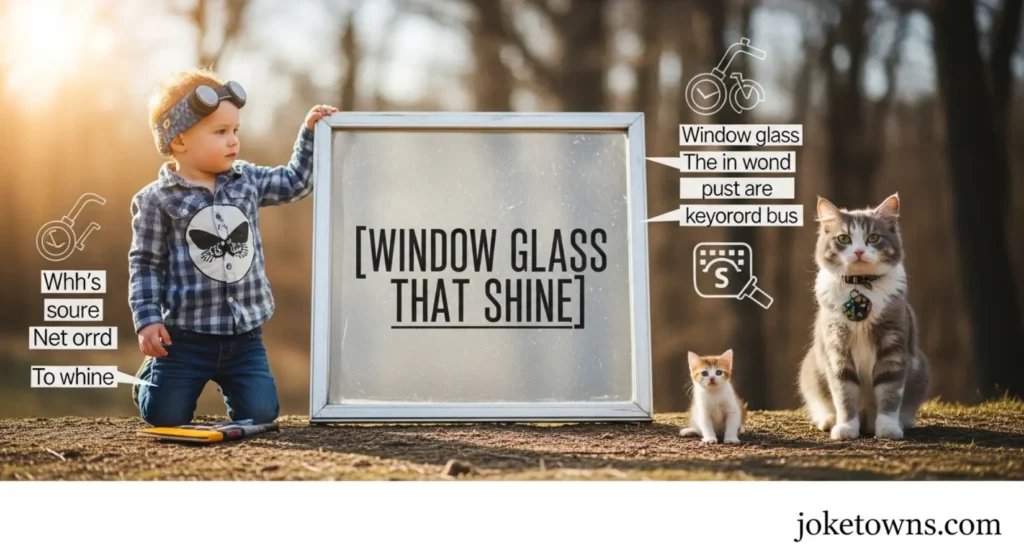 Window Glass Puns