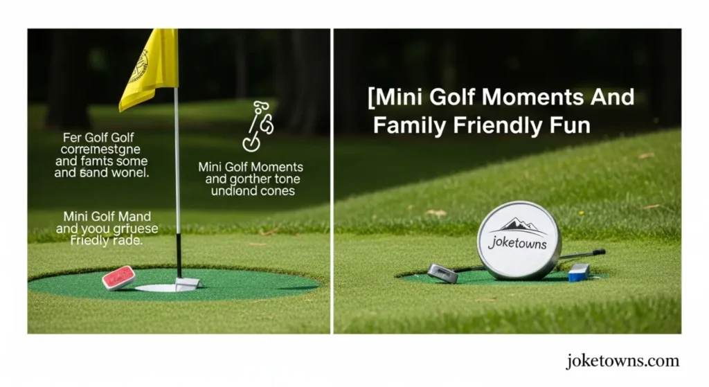 Mini Golf Moments And Family