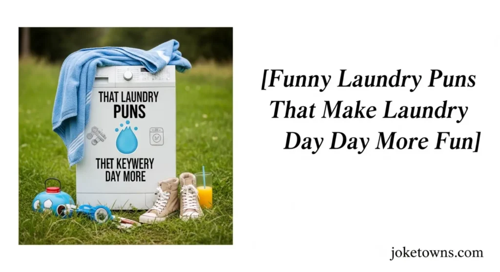 Funny Laundry Puns