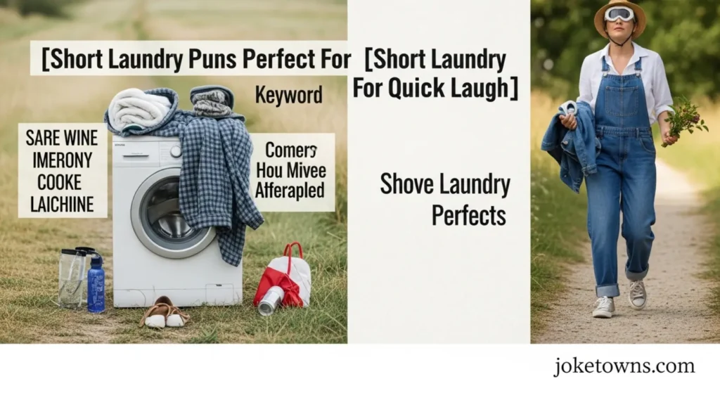 Short Laundry Puns