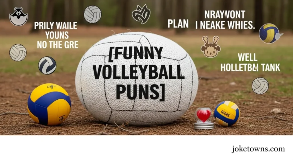 Funny Volleyball Puns
