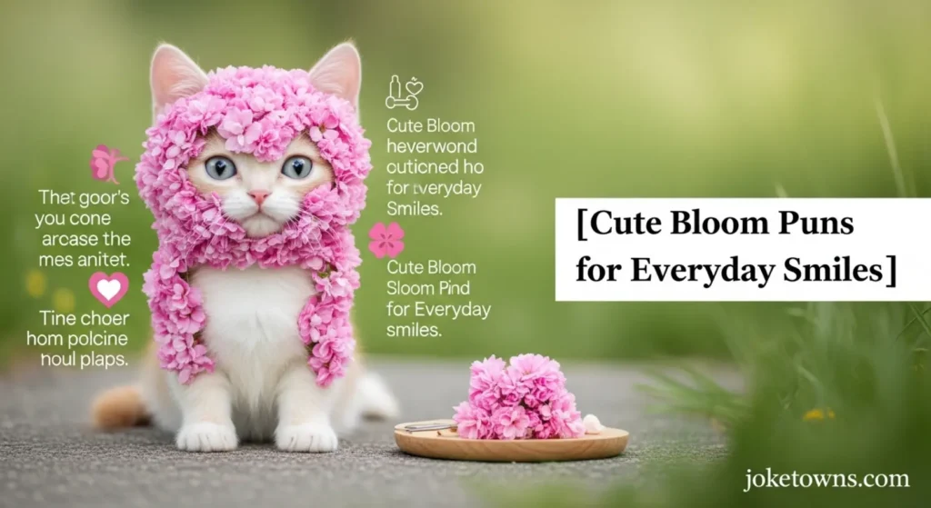 Cute Bloom Puns