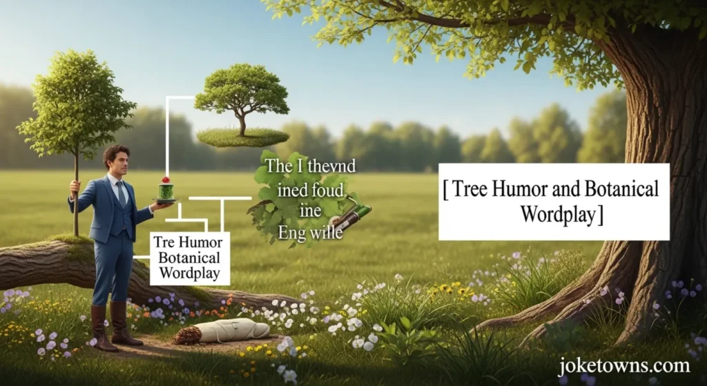 Tree Humor and Botanical Wordplay