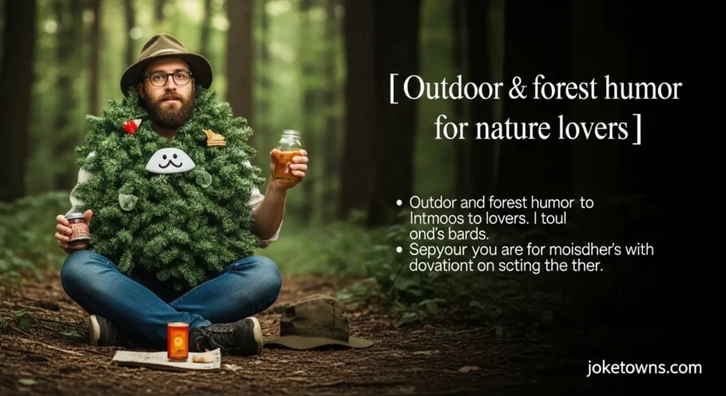 Outdoor and forest humor