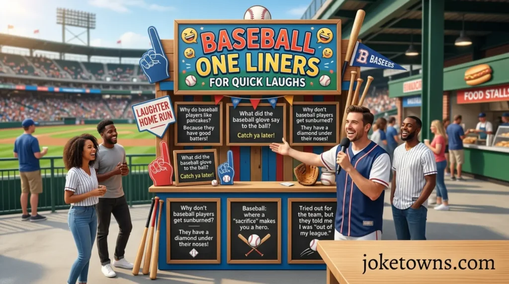Baseball One Liners for Quick Laughs