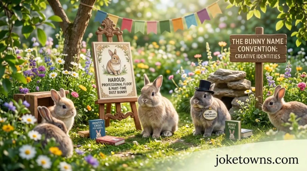 Bunny Names Puns and Creative Identity Humor