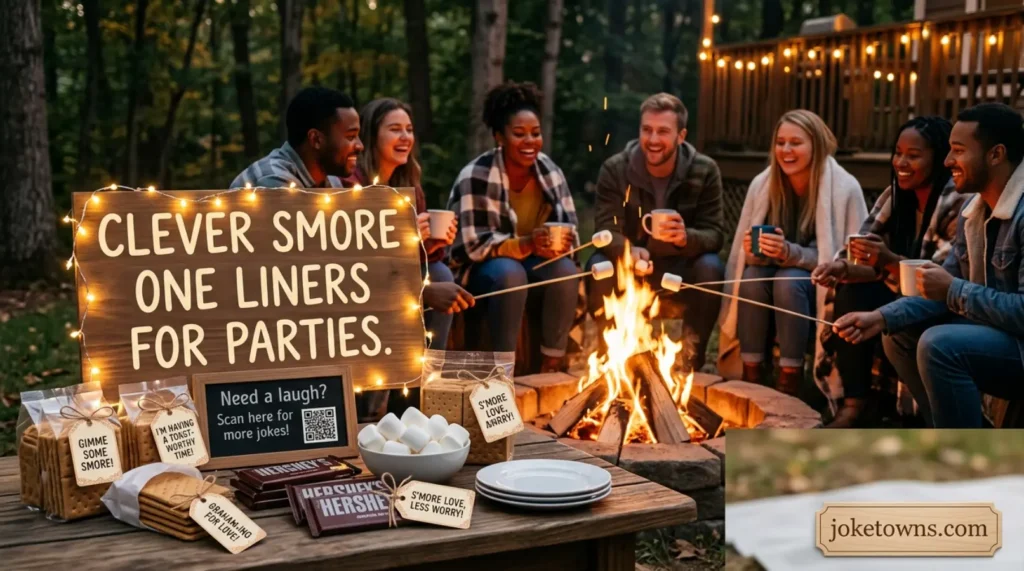 Clever Smore One Liners For Parties