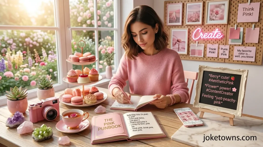 Aesthetic Pink Mood Captions