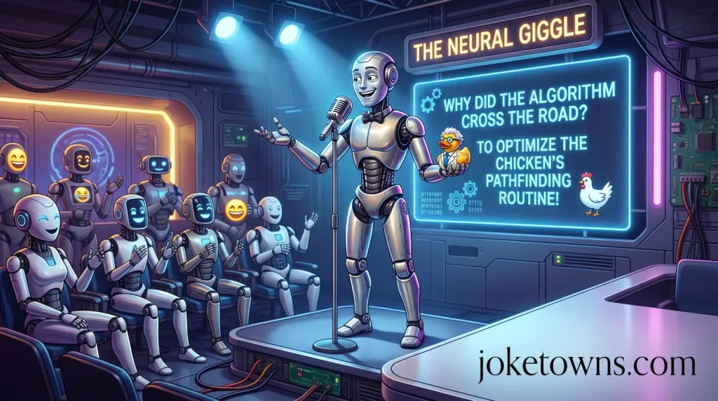 Mechanical Humor from Future Driven Machines
