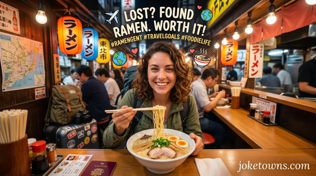 Travel Inspired Ramen Meme Captions For Food Lovers