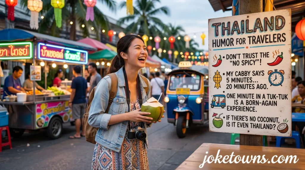Thailand Humor Quotes For Travelers