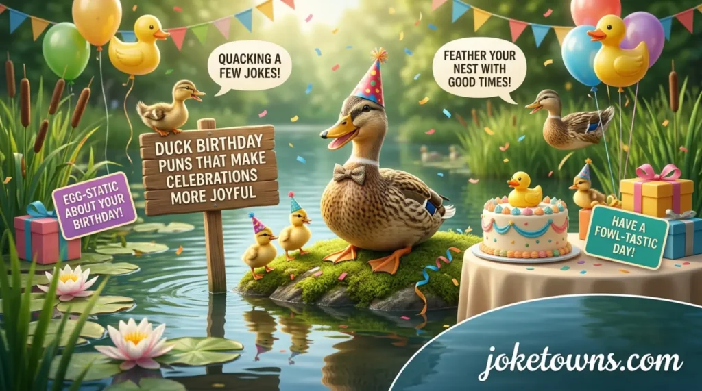 Duck Birthday Puns That Make Celebrations More Joyful