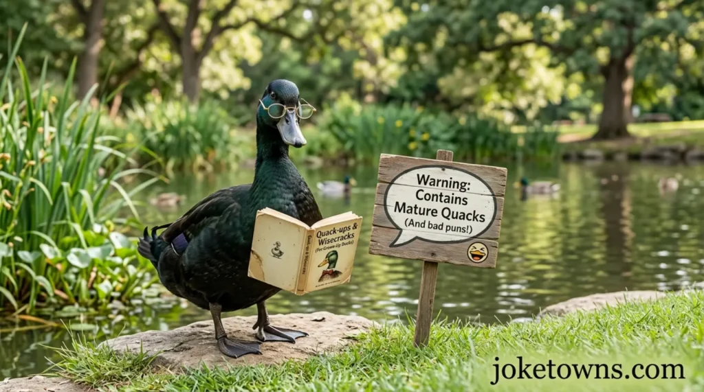 Playful Duck Humor That Adds Light Adult Entertainment