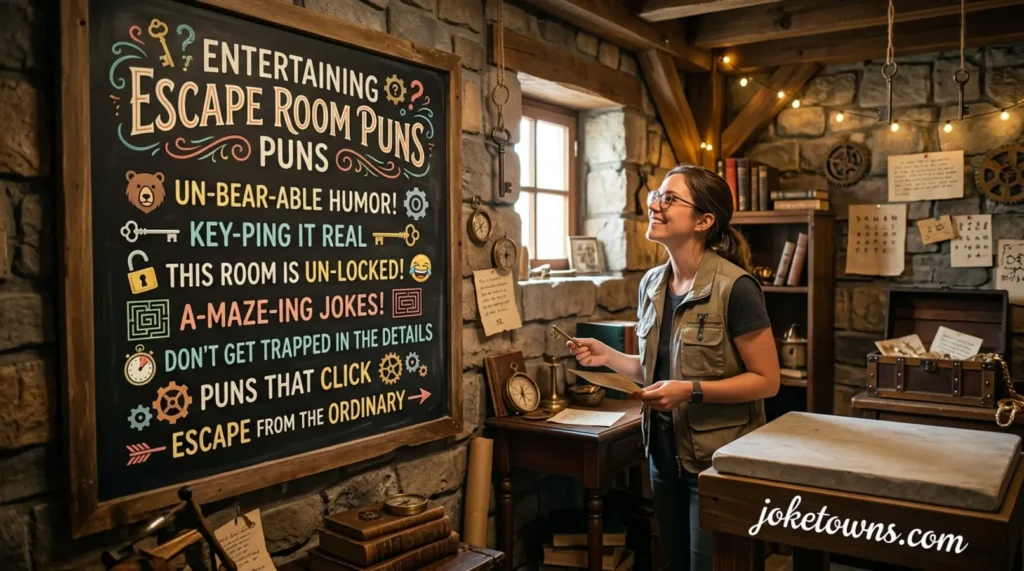 Entertaining Escape Room Puns