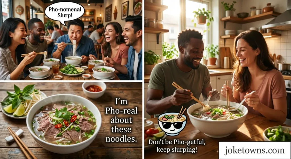 Pho Soup Humor That Slurps Into Laughs