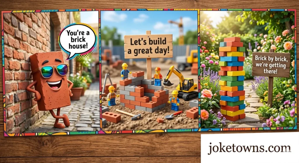 Creative Brick Puns For Everyday Laughs