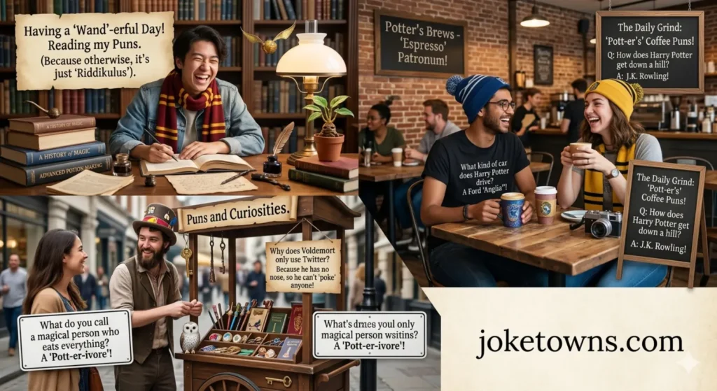 Harry Potter Puns for Magical Everyday Laughter