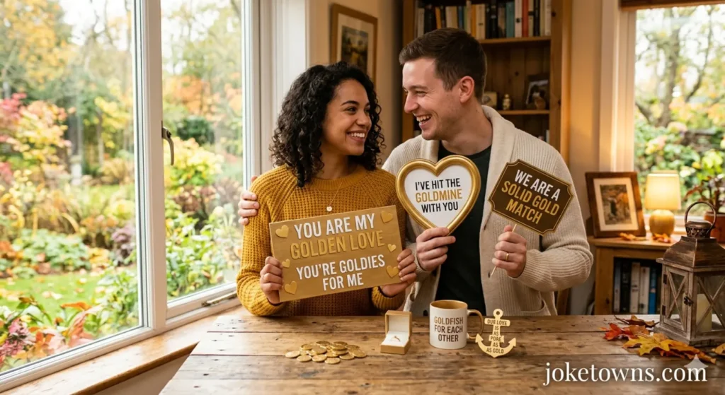 Romantic Gold Puns