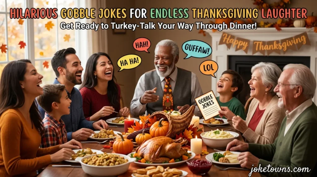 Hilarious Gobble Jokes For Endless Thanksgiving Laughter