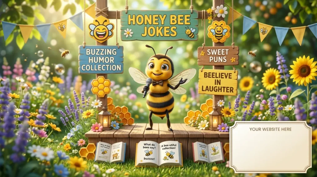Honey bee jokes and buzzing humor collection