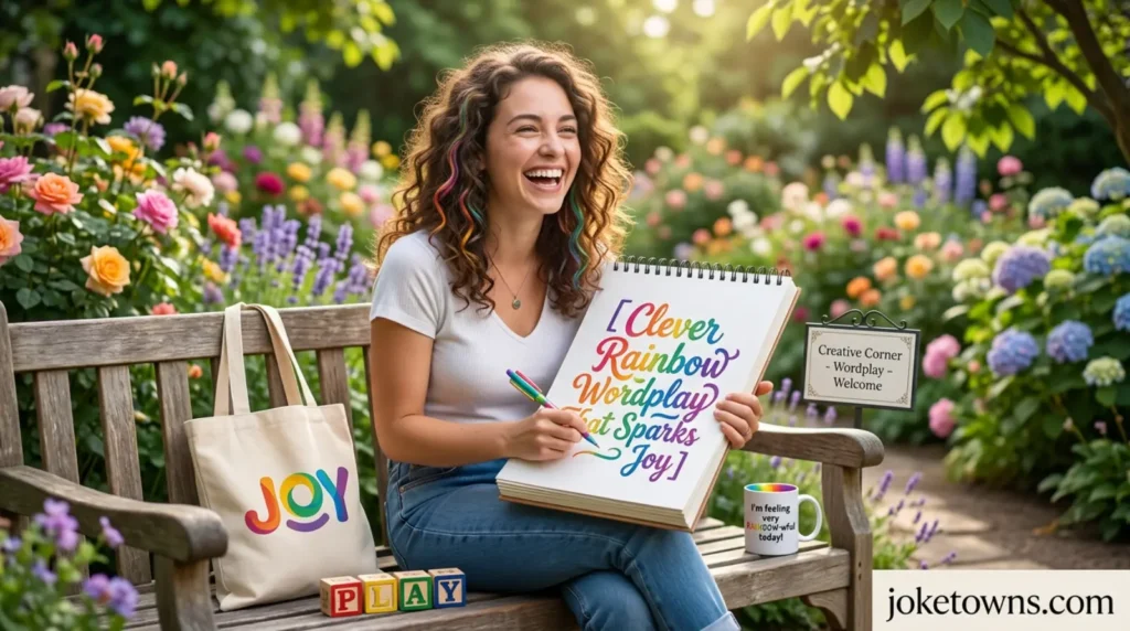 Clever Rainbow Wordplay That Sparks Joy