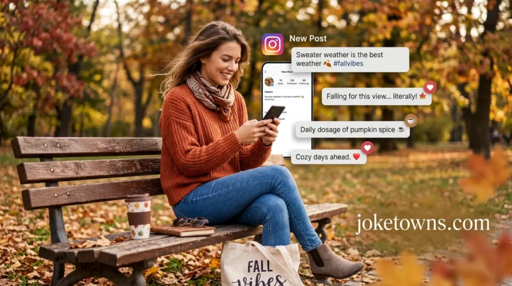 Instagram fall captions for daily life