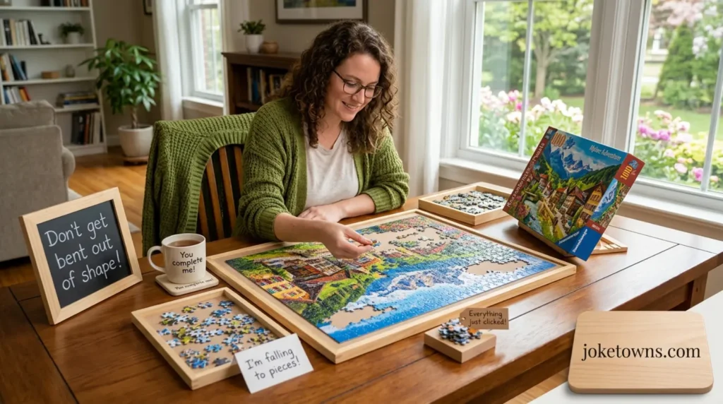 Clever Jigsaw Puzzle Puns