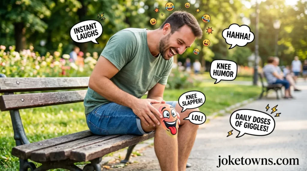 Knee Humor That Brings Instant Laughs