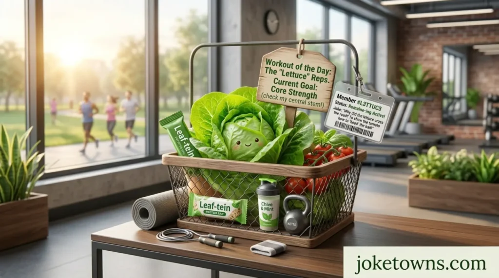 Healthy lifestyle lettuce jokes