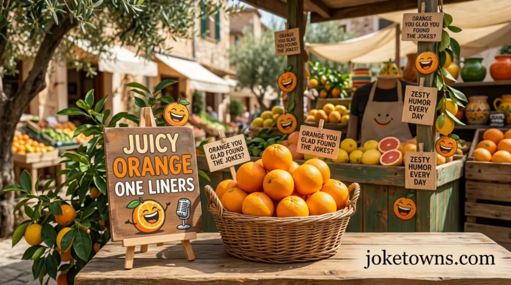 Juicy Orange One Liners