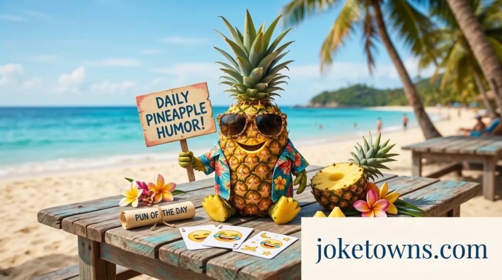 Tropical Pineapple Humor For Daily Laughs