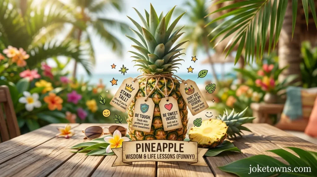 Pineapple Motivation And Life Lessons Humor