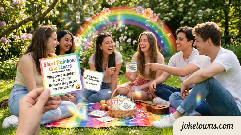 Short Rainbow One Liners Packed With Fun
