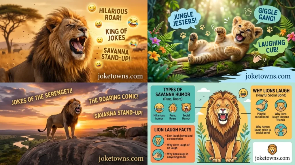 Roaring Lion Laughs