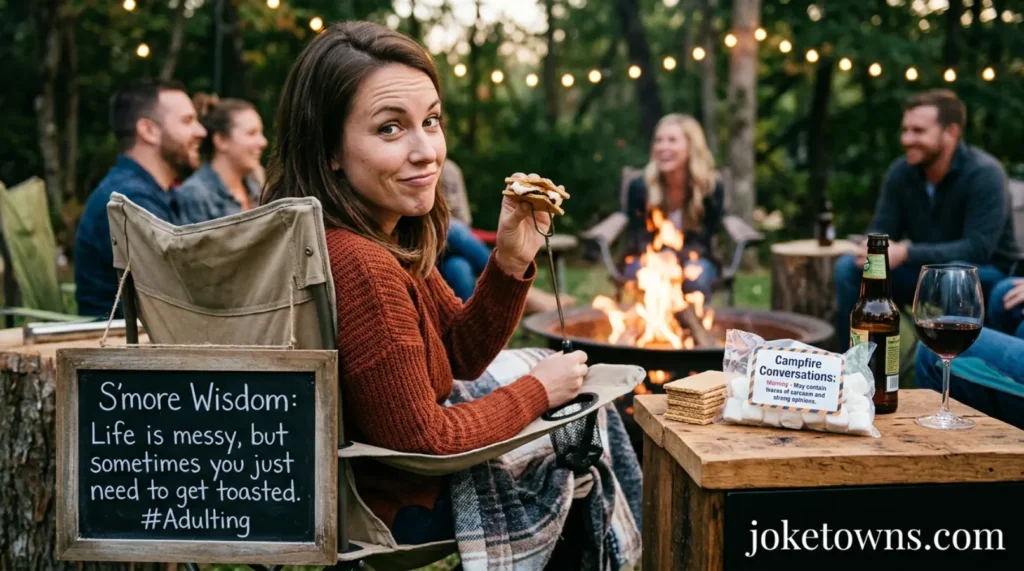 Sassy Smore Humor For Adults