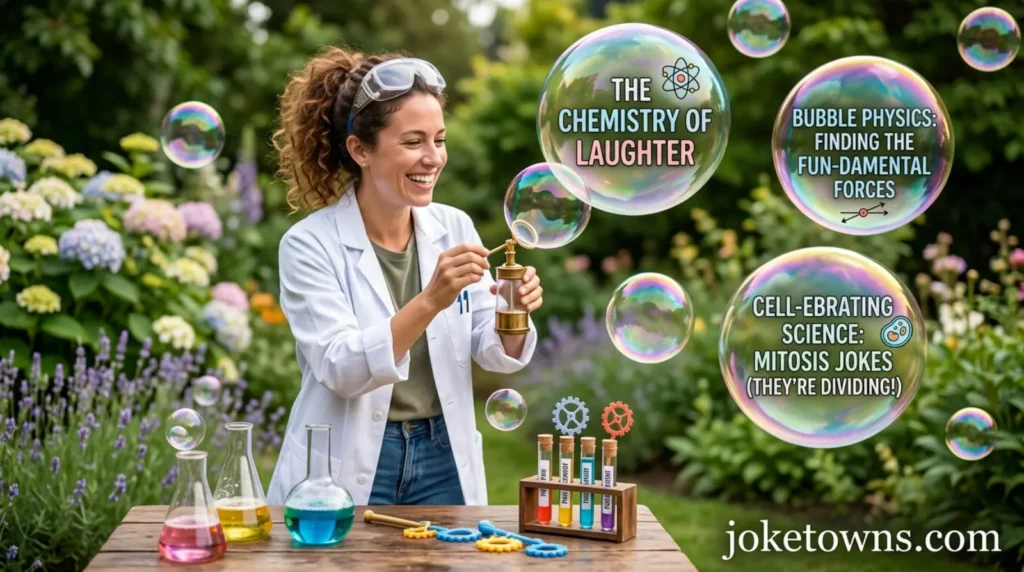 Science Inspired Bubble Humor Ideas