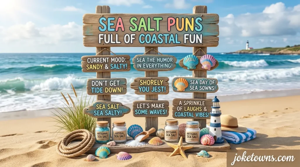 Sea Salt Puns Full Of Coastal Fun