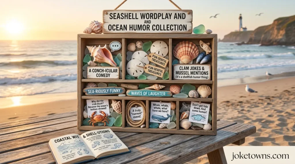 Seashell Wordplay And Ocean Humor Collection
