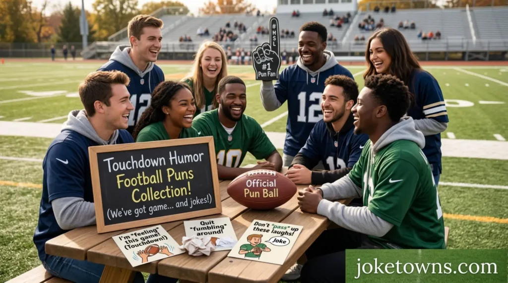 Touchdown Humor Football Puns Collection