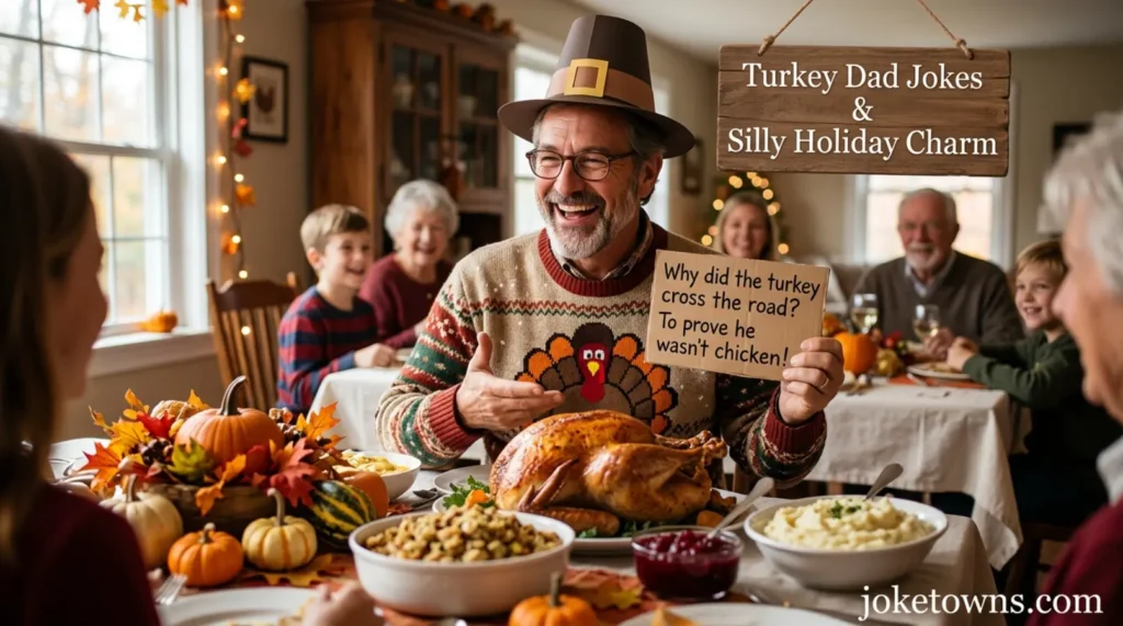 Turkey Dad Jokes With Silly Holiday Charm