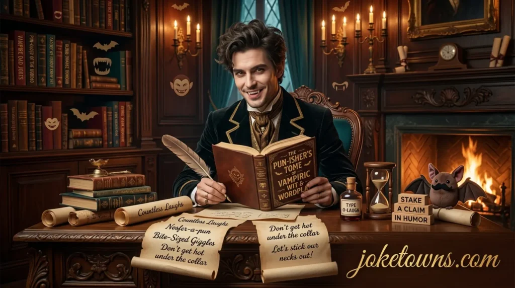 Vampire Pun Names and Creative Wordplay Ideas