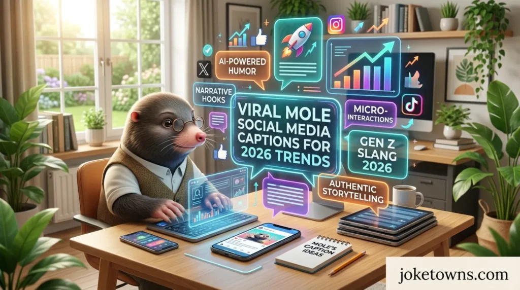 Viral Mole Social Media Captions for 2026 Trends