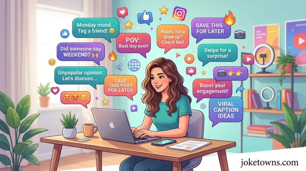 Viral Bubble Caption Ideas for Social Media