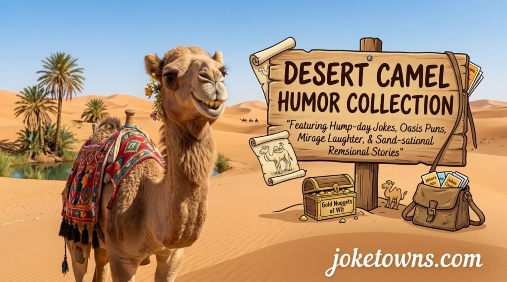 Desert Camel Humor Collection